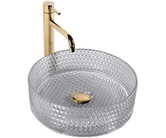 Praustuvas Rea Cristal Light Pilkas
