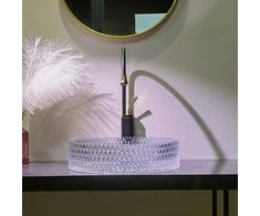 Praustuvas Rea Cristal Transparent 39