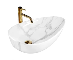 Praustuvas Rea Greta 65, Bianco Shiny