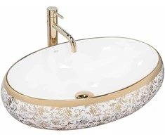 Praustuvas Rea Melania Meryl, Baltas/Gold