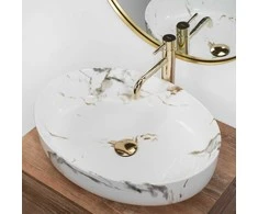 Praustuvas REA Queen Carrara Shiny