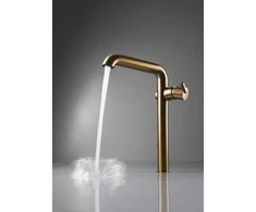 Praustuvo maišytuvas Deante Silia Tall, BQS_C20K, Brushed bronze