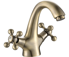 Praustuvo maišytuvas Kuchinox STILO su klik-klak, BKI_522D, Antique brass
