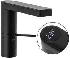 Praustuvo maišytuvas REA Amar LCD Low, Juodas