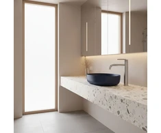 Praustuvo maišytuvas Rea Argon High, Brushed Nickel