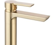 Praustuvo maišytuvas Rea Argus High, Brushed Gold