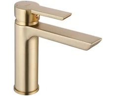 Praustuvo maišytuvas Rea Argus Low, Brushed Gold