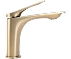 Praustuvo maišytuvas Rea Avalon Low, Brushed Gold