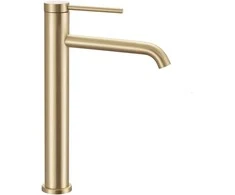 Praustuvo maišytuvas REA Clif High, Brushed Gold
