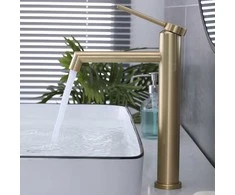 Praustuvo maišytuvas Rea Foss High, Brushed Gold