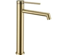 Praustuvo maišytuvas Rea Foss High, Brushed Gold