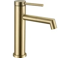 Praustuvo maišytuvas Rea Foss Low, Brushed Gold
