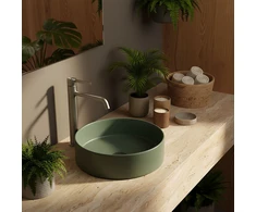 Praustuvo maišytuvas Rea Foster High, Brushed Nickel