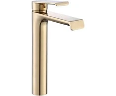 Praustuvo maišytuvas REA Hass High, Brushed Gold