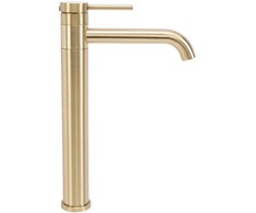 Praustuvo maišytuvas Rea Lungis Super High, Brushed Gold