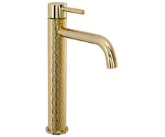 Praustuvo maišytuvas REA Lungo Art High, Gold