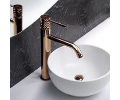 Praustuvo maišytuvas REA Lungo Diamond High, Copper