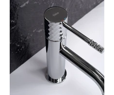 Praustuvo maišytuvas REA Lungo Diamond Low, Chrome