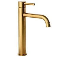 Praustuvo maišytuvas REA Lungo High, Brushed Gold