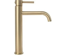 Praustuvo maišytuvas REA Lungo High, Brushed Gold
