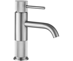 Praustuvo maišytuvas Rea Lungo Stripe Low, Brushed Nickel