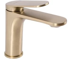 Praustuvo maišytuvas Rea Marco Low, Brushed Gold