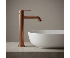 Praustuvo maišytuvas Rea Ontario High, Brushed Copper