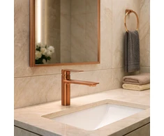 Praustuvo maišytuvas REA Storm Low, Brushed Copper