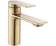 Praustuvo maišytuvas REA Storm Low, Brushed Gold