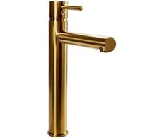 Praustuvo maišytuvas REA Tess High, Brushed Gold