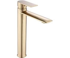 Praustuvo maišytuvas REA Veneta High, Brushed Gold