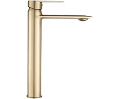Praustuvo maišytuvas REA Veneta High, Brushed Gold