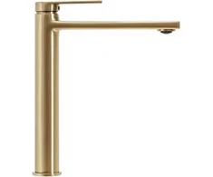 Praustuvo maišytuvas Rea Verso High, Brushed Gold