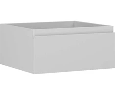 Praustuvo spintelė Mexen Orio, 50 cm, 1 stalčius, Pilkas matt