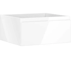 Praustuvo spintelė Mexen Orio, 50 cm, 1 stalčius, Baltas glossy
