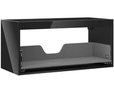 Praustuvo spintelės korpusas Mexen Box-A, 100 cm, 1 stalčius, Juodas glossy