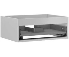 Praustuvo spintelės korpusas Mexen Box-A, 60 cm, 1 stalčius, Pilkas matt