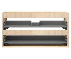 Praustuvo spintelės korpusas Mexen Box-A, 90 cm, 2 stalčiai, Oak