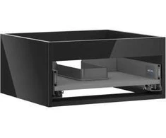 Praustuvo spintelės korpusas Mexen Box-A, 50 cm, 1 stalčius, Juodas glossy