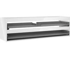 Praustuvo spintelės korpusas Mexen Box-A, 160 cm, 2 stalčiai, Baltas glossy