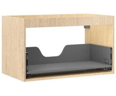 Praustuvo spintelės korpusas Mexen Box-A, 80 cm, 1 stalčius, Oak