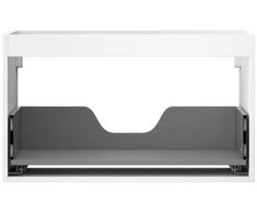 Praustuvo spintelės korpusas Mexen Box-A, 80 cm, 1 stalčius, Baltas matt