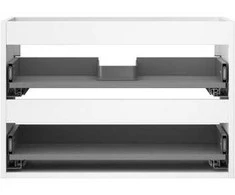 Praustuvo spintelės korpusas Mexen Box-A, 70 cm, 2 stalčiai, Baltas matt