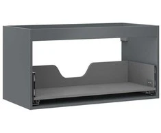 Praustuvo spintelės korpusas Mexen Box-A, 90 cm, 1 stalčius, Graphite matt
