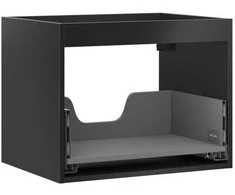 Praustuvo spintelės korpusas Mexen Box-A, 60 cm, 1 stalčius, Juodas matt