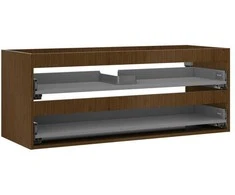 Praustuvo spintelės korpusas Mexen Box-A, 120 cm, 2 stalčiai, Nut
