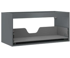 Praustuvo spintelės korpusas Mexen Box-A, 100 cm, 1 stalčius, Graphite matt