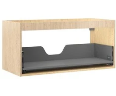 Praustuvo spintelės korpusas Mexen Box-A, 100 cm, 1 stalčius, Oak
