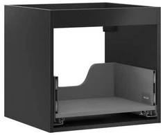 Praustuvo spintelės korpusas Mexen Box-A, 50 cm, 1 stalčius, Juodas matt