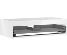 Praustuvo spintelės korpusas Mexen Box-A, 90 cm, 1 stalčius, Baltas glossy